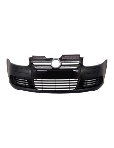 Paraurti anteriore per VW Golf V 5 (03-07) Jetta (05-10) R32 Piano lucido griglia nera