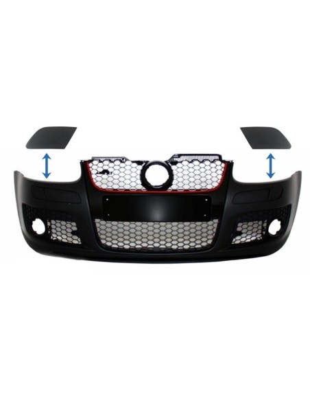 SRA copre per VW Golf MK5 V 5 (03-07) paraurti anteriore