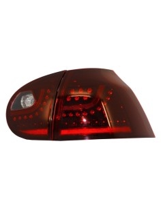 Fanali posteriori a LED per VW Golf V 5 (04-09) Azionamento a mano sinistra (LHD) Cherry Red Urban Style 2