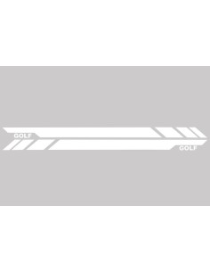 Lato Adesivi Vinile bianco per VW Golf 5 6 7 V VI VII (03-up) 2