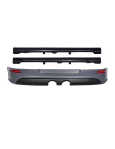 Estensione posteriore del paraurti per VW Golf 5 V (03-07) R32 Look w/ Gonne laterali