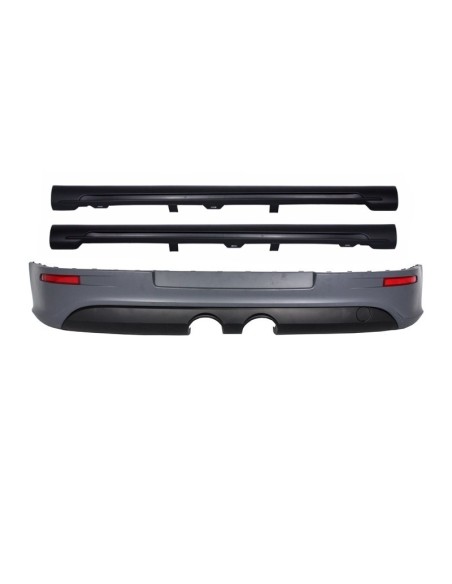 Estensione posteriore del paraurti per VW Golf 5 V (03-07) R32 Look w/ Gonne laterali