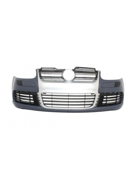 Paraurti anteriore w/ laterali gonne per VW Golf V 5 (03-07) spazzolato alluminio R32 Look