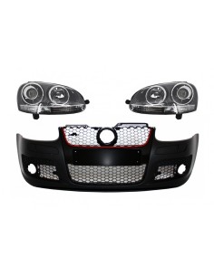 Paraurti anteriore w/ Xenon Look Fari RHD per VW Golf 5 V Mk5 (03-07) Jetta (05-10)