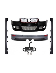 Kit per VW Golf Mk 5 V Golf 5 (03-07) GTI R32 Design w/ sistema di scarico completo