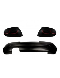 Luci dinamiche nere fumo LED fanali posteriori w/ estensione paraurti posteriore VW Golf 5 (04-07) GTI 30 (144)