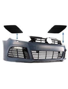 SRA copre paraurti anteriore per VW Golf VI 6 (08-13) R Look