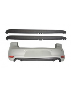Paraurti posteriore per VW Golf 6 VI (08-12) w/ Gonne laterali