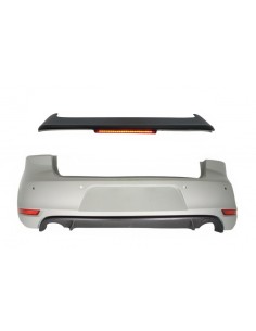 Paraurti posteriore e tetto spoiler w/ LED luce del freno per VW Golf 6 VI (08-12)