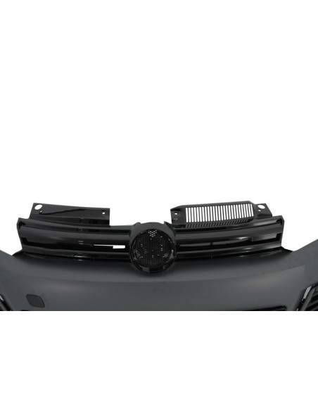 Paraurti anteriore per VW Golf VI 6 Mk6 (08-13) R Look w/ Gonne laterali