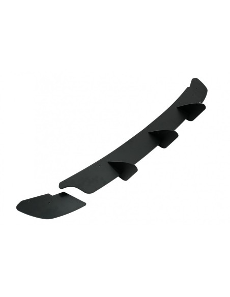 Estensione paraurti posteriore per diffusore e divisori laterali posteriori per VW Golf VI 6 GTI (08-13) Nero
