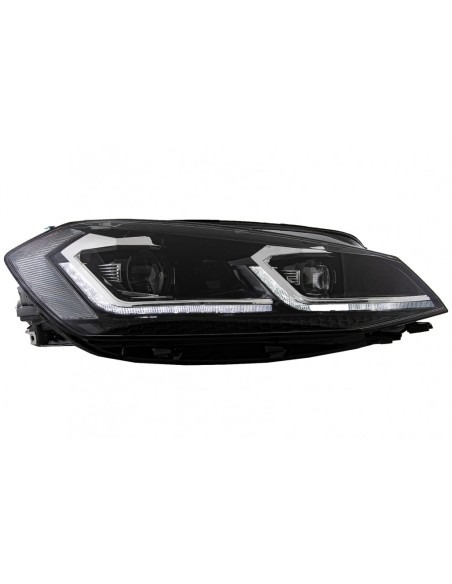 Fari a LED per VW Golf 7.5 VII Facelift (17-up) w/ Luci di svolta dinamiche sequenziali