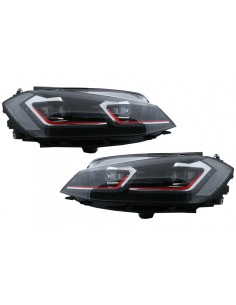 Fari a LED per VW Golf 7.5 VII (17-Up) GTI Look w/ Luci di svolta dinamiche sequenziali