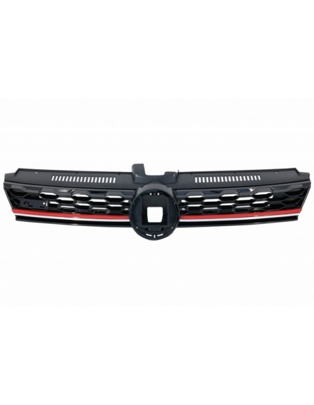 Calandra centrale Badgeless per VW Golf 7.5 VII Facelift (17-up) w/ LED Fari Luci di svolta dinamiche sequenziali