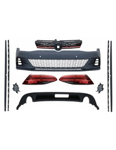 Kit per VW Golf 7.5 VII Facelift (17-up) w/ LED luci posteriori sequenziali Cherry rosso scuro