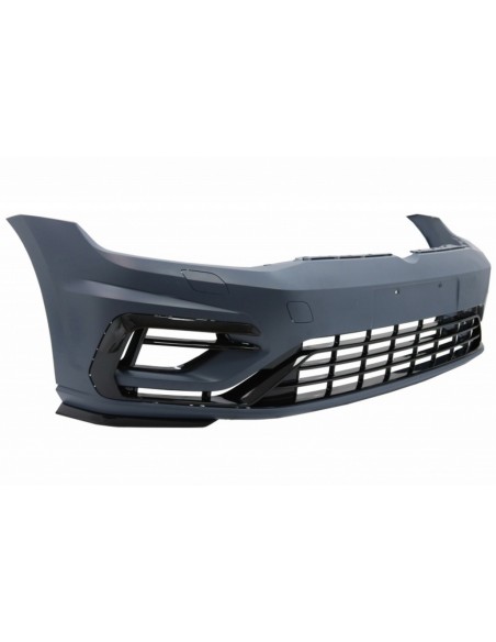 Paraurti anteriore w/ Griglia centrale Badgeless per VW Golf 7.5 (17-)