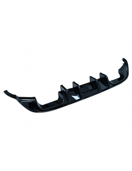 Diffusore d'aria paraurti posteriore per VW Golf 7.5 (17-19)Look Piano Nero