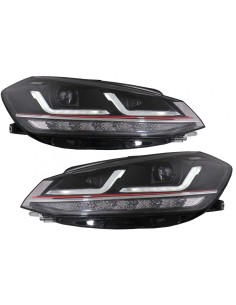 Osram Full LED Fari w/ Dynamic Full LED Mirror Indicatori LEDriving per VW Golf 7.5 Facelift (17-) 2