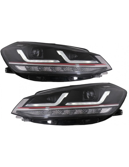 Osram Full LED Fari w/ Dynamic Full LED Mirror Indicatori LEDriving per VW Golf 7.5 Facelift (17-)