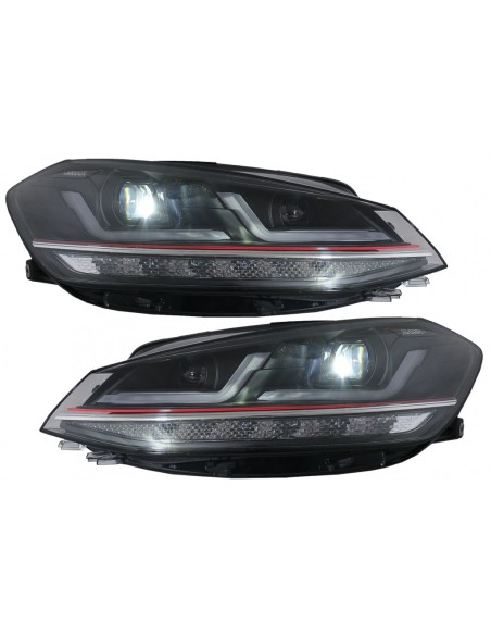 Osram Full LED Fari w/ Dynamic Full LED Mirror Indicatori LEDriving per VW Golf 7.5 Facelift (17-)