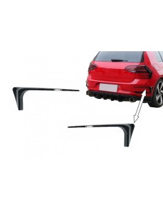 Paraurti posteriore Splitter alette fendinebbia Trim per VW Golf 7.5 (17-19)