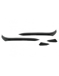 Paraurti anteriore alette laterali per VW Golf 7.5 GTI 5G Hatchback (17-) Carbon Look 2