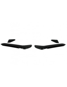 Alette laterali paraurti anteriore per VW Golf 7.5 5GHatchback (17-) Piano Nero 2