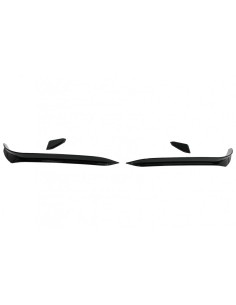 Paraurti anteriore alette laterali per VW Golf 7.5 GTI 5G Hatchback (17-) Piano Nero 2
