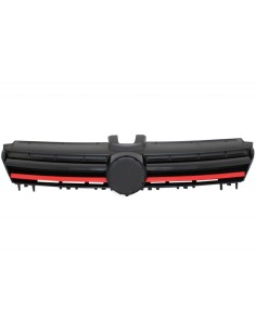 Paraurti anteriore per VW Golf VII 7 5G (13-17) w/ griglia centrale rosso 2