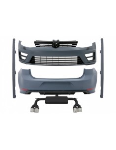 Kit completo per VW Golf 7 VII (13-17)R Look w/ sistema di scarico completo