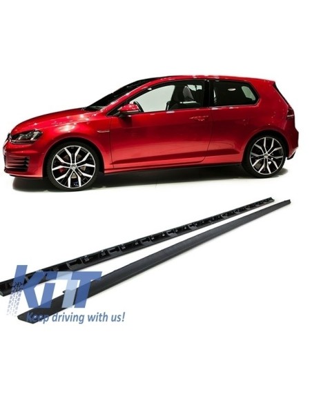 Kit completo per VW Golf 7 VII 13-16 GTI Look w/ Griglia anteriore e fari LED DRL