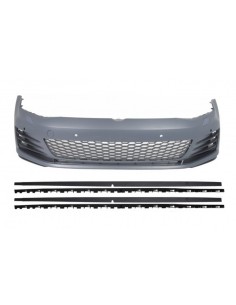 Paraurti anteriore w/ laterali Gonne per VW Golf VII 7 Hatchback (13-17) GTI Look