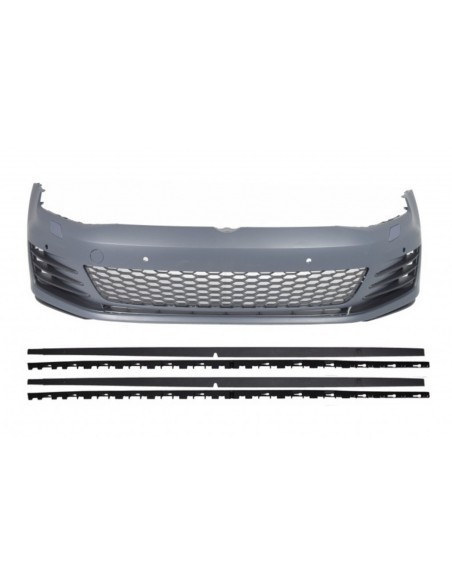 Paraurti anteriore w/ laterali Gonne per VW Golf VII 7 Hatchback (13-17) GTI Look
