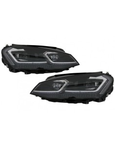 Fari LED RHD per VW Golf 7 VII Facelift G7.5Line Look Luci di svolta dinamiche sequenziali 2