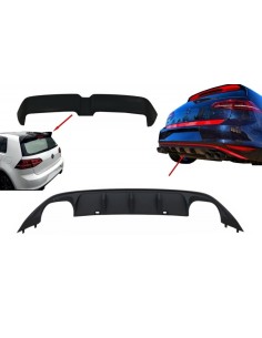 Il diffusore dell'aria del paraurti posteriore del corredo ABT osserva w/tetto Spoiler GTI OETT