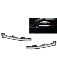 Osram Dynamic Full LED Mirror Indicatori LEDriving per VW Golf 7 & 7.5 (08-12-) VW Touran II (05-15-) Lamando (14 -19) Bianco 2