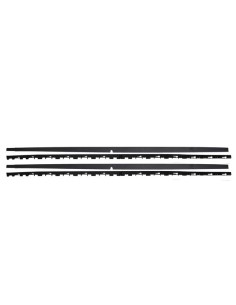 Lato gonne w/ lato adesivo adesivo vinile bianco per VW Golf 7 VII Hatchback (13-17) 2