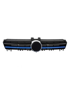 Fari w/ Griglia centrale per VW Golf 7 VII GTE Design Inserimenti blu e LED FLOWING Dynamic Luce di svolta sequenziale 2