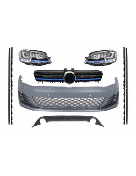 Kit completo per Volkswagen Golf 7 VII (13-17) GTE Design Blue Edition