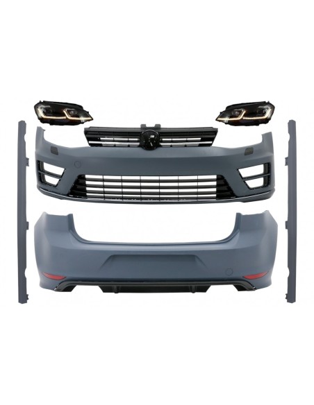 Kit completo w/ G7.5 Look fari LED luci di svolta dinamica per VW Golf 7 VII (11-12-07-17)Design
