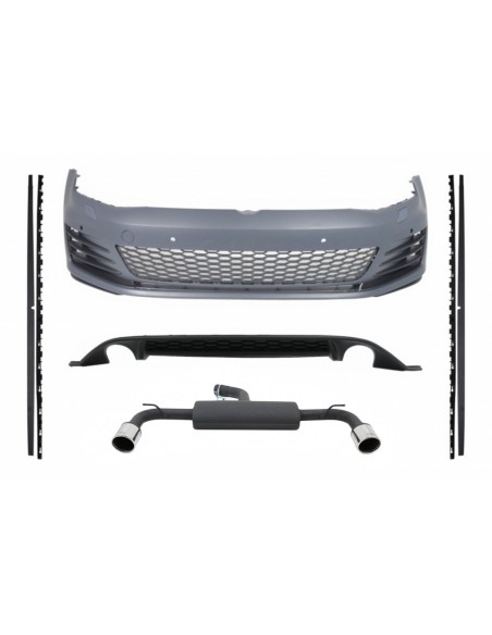 Kit per VW Golf VII 7 (13-16) w/ sistema di scarico completo