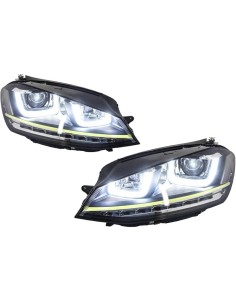 Corredo completo per la progettazione di VW Golf 7 VII 5G1 R400 w/sistema di scarico e fari completi 2