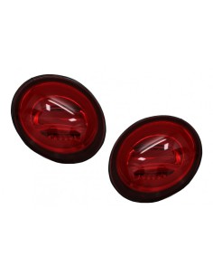 Fanali posteriori a LED per VW New Beetle (1998-05) w/ Luci di svolta dinamiche sequenziali rosse