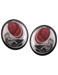 Fanali posteriori cromati per VW New Beetle hatchback Cabrio (10.1998-05.05)