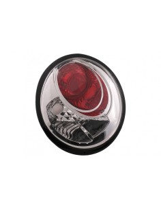 Fanali posteriori cromati per VW New Beetle hatchback Cabrio (10.1998-05.05) 2