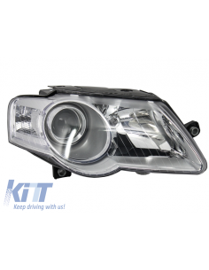per VW Passat 3C (05-10) Sostituzione lato destro faro sfondo cromato