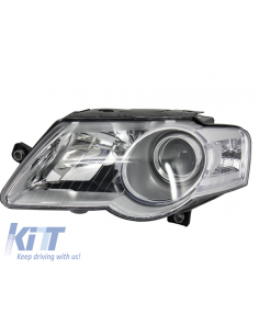 per VW Passat 3C (05-10) Sostituzione lato sinistro faro sfondo cromato 3C0941006