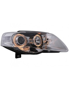 Angel Eyes Fari per VW Passat B6 3C (03.05-10) Cromo LHD o RHD 2