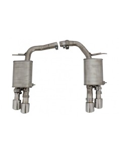 Sistema di scarico completo per VW Passat CC turbo in linea 4 cilindri motore a benzina (2.0 TFSI EA888) w/ Valvetronic 2