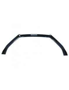 Spoiler di estensione del labbro del paraurti anteriore per VW Polo 6R 6C Facelift (09-17) Piano Black 2